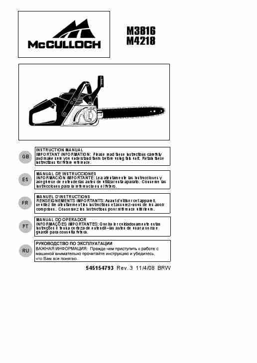 McCulloch Chainsaw M4218-page_pdf